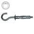 25 Chevilles à Expansion à Verrouillage Hwa avec Vis Piton - M4x32 mm - D-Work