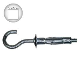 25 Chevilles à Expansion à Verrouillage Hwa avec Vis Piton - M4x32 mm - D-Work