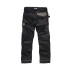 Pantalon Pro Flex Noir avec Poches-Étuis Taille 48 R - Confort Optimal et Praticité - Idéal pour les Professionnels - Scruffs