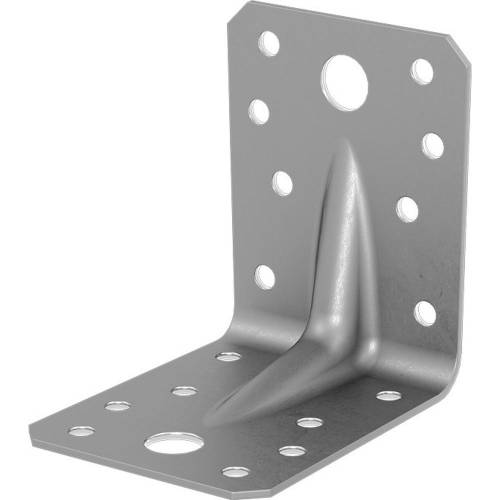 Équerre Renforcée 70x70x55 mm – Acier, Épaisseur 1,5 mm – Résistance et Stabilité - ALSAFIX