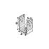 Embase de Poteau à Boulonner Type Epu-91 - 91x125x60x5 mm - D-Work