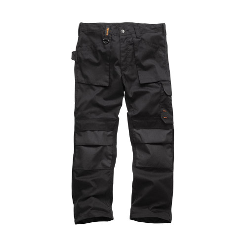 Pantalon Worker Noir Taille 38 S - Confort Optimal, Résistant et Pratique - Scruffs