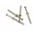 100 Chevilles Métalliques à Frapper D.6 x Lt.80 mm – Résistantes et Durables – Fixation Sécurisée - ALSAFIX