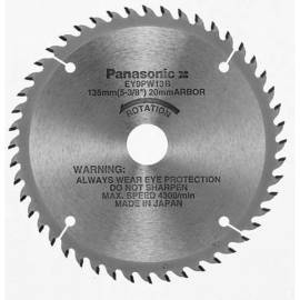 Lame Bois pour Scie Circulaire Ey45A2L - 135x20 mm/48 dents - D-Work