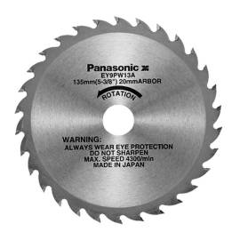 Lame Bois pour Scie Circulaire Ey45A2L - 135x20 mm/24 dents - D-Work
