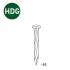 6 000 Pointes en Rouleaux 16° Liaison Sheet (Coil) - Acier Hdg - S 2.5x45 mm - D-Work
