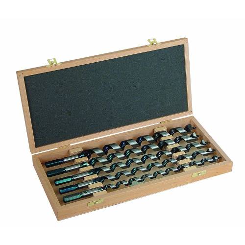Coffret de 5 Mèches Charpente 1/4" – Diamètres 10, 12, 16, 18 et 20 mm, Longueur 320 mm – Précision et Performance – A - ALSAFIX