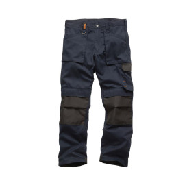Pantalon Worker Bleu Marine Taille 36 R - Confort Optimal - Idéal pour le Travail - Scruffs