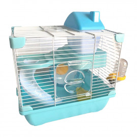 Cage équipée 29 x 21 x 30 cm pour hamster, petit rongeur - K818 - Happet