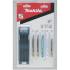 5 Lames HCS 75 mm Compatible avec Scies Sauteuses - 2.5 mm - D-Work