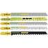 5 Lames HCS L.75 cm – 4,0 mm, T144D – Précision et Performance – ALSAFIX - ALSAFIX