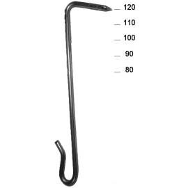750 Crochets d'Ardoise en Bandes D. 2,7 x L. 90 mm – Inox 17% – Fixation Sécurisée et Durable - ALSAFIX