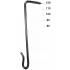 750 Crochets d'Ardoise en Bandes D.2,7 x L.80 mm – Inox 17% – Fixation Sécurisée et Durable - ALSAFIX
