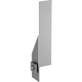 Plaque Angle à Gauche HT2 340 – 340 mm – Acier, Résistance et Durabilité - ALSAFIX