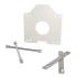 Plaque de Renfort HTU - 80x130 mm - D-Work