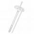 200 Chevilles d'Isolation KI140 Multimatériaux à Expansion Courte - 10x140 mm - D-Work