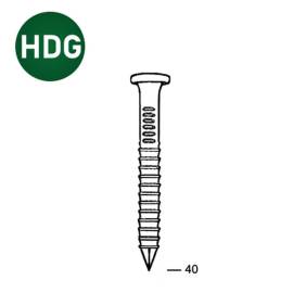 1600 Coils 41 x 40 Annelées – HDG – Résistantes et Durables - ALSAFIX