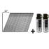 2 000 Pointes Brads Inox en Bande (Pack) - 1.2/2.2x25 mm + 2 Cartouches de Gaz Jaune - D-Work