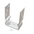 Pied de Poteau à Ancrer Type Pau - 121x110x250x20x4 mm - D-Work
