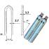 Pack de 2000 Crampillons en Bande 3,15x40/13 – Galva, Lot de 2 Gaz – Fixation Sécurisée et Durable - ALSAFIX