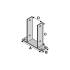 Pied de Poteau en U Type Pbu-71 - 200x60x200x71x5 mm - D-Work