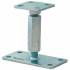 Pied de Poteau en U Type Pbu-71 - 200x60x200x71x5 mm - D-Work