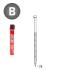 Pack D34 2200 Ptes 2,8 x 75 mm – Annelées, Acier – Fixation Sécurisée et Durable - ALSAFIX