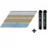 2 200 Pointes Galvanisées en Bandes Collées 34° (Pack) - 31x90 mm - D-Work
