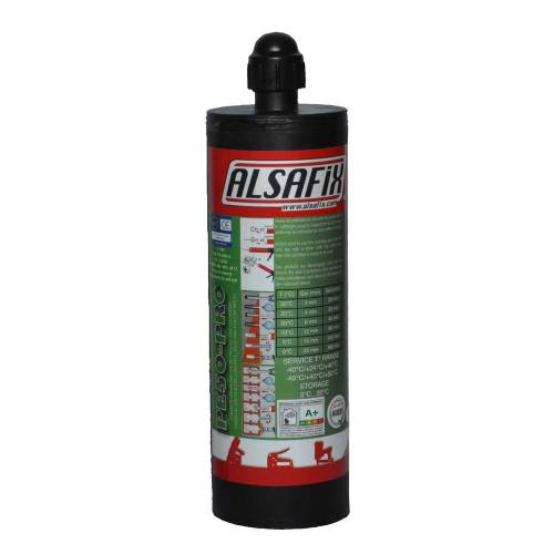 Cartouche de Scellement Chimique Polyester Grise 400 ml – PE50-PRO – Résistance et Étanchéité – ALSAFIX - ALSAFIX