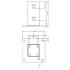 Pied de Poteau de Jardin 91 mm – 91 x 150 x 2,5 mm – Acier, Résistant et Durable - ALSAFIX