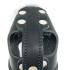 Muselière de frappe cabine en cuir pour chien de type Berger allemand mâle - 608A-BLACK - ABC Sport Klin