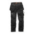 Pantalon Trade Flex Noir Femme - Taille 36 R, Poches-Étuis Pratiques - Confort et Style au Quotidien - Scruffs