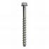 100 Vis d'Ancrage Béton Auto-Taraudeuse – Inox A4, D.6 mm x Lt.60 mm – Fixation Sécurisée et Durable - ALSAFIX