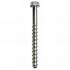 10 Vis d'Ancrage Béton Auto-Taraudeuse Inox A4 Bt - 6x60 mm - D-Work