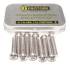 10 Vis d'Ancrage Béton Auto-Taraudeuse Inox A4 Bt - 6x60 mm - D-Work