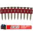 1 000 Clous Béton D.3/6,3 x L.27 mm – XTRA-HARD, Cartouche de Gaz Incluse – Fixation Sécurisée et Durable - ALSAFIX
