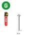 Pack de 2000 Pointes Brads Galvanisées 32 mm – D. 1,6/2,9, 20° – Fixation Sécurisée et Durable - ALSAFIX