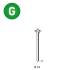 2 000 Pointes Brads Galvanisées en Bande 20° (Pack) - 1.6/2.9x32 mm - D-Work