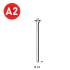 2000 Pointes Brads Inox en Bande 20° D. 1,6/2,9 x L. 45 mm – Acier Inoxydable, Norme 20° – Fixation Sécurisée et Durab - ALSAFIX