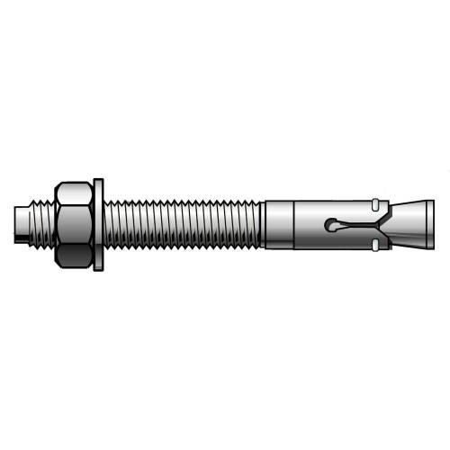 100 Goujons d'Ancrage T D.8 mm x Lt.95 mm – Zingués, Norme ATE – Fixation Sécurisée et Durable - ALSAFIX