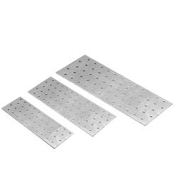 Plaque Perforée 40 x 120 x 2 mm – AL-PP040120 – Résistante et Durable - ALSAFIX