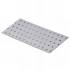 Plaque Perforée 60 x 140 mm – Épaisseur 2,0 mm – Idéale pour Fixations et Supports - ALSAFIX