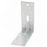 Pied de Poteau avec Platine Type Pp-150 - 150x90x80x42x4 mm - D-Work