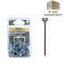 50 Vis Bois Quadra Speed en Vrac - Inox A2 - Autoforeuse Tx 25 - 5x40 mm - D-Work