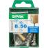 200 Vis Bois Quadra Speed en Vrac - Inox A2 - Autoforeuse Tx 25 - 5x60 mm - D-Work