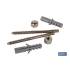 50 Vis Bois Quadra Speed en Vrac - Inox A2 - Autoforeuse Tx 25 - 5x60 mm - D-Work