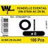 100 Rondelles Acier Zingué M8 – 100 pièces – Acier Zingué, Résistantes et Durables - ALSAFIX