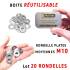 20 Rondelles - Inox A4 - M10 - D-Work