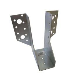 Sabot de Charpente à Ailes Extérieures 40x140x4,0 – 40x140 mm, Épaisseur 4 mm – Résistance et Stabilité - ALSAFIX