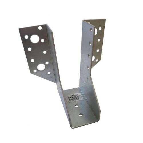 Sabot de Charpente à Ailes Extérieures 40x140x4,0 – 40x140 mm, Épaisseur 4 mm – Résistance et Stabilité - ALSAFIX